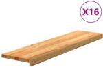 vidaXL Trepte de scara 16 buc maro deschis lemn masiv de stejar GartenMobel Dekor (3282998) Covor