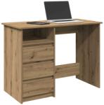 vidaXL Birou, stejar artizanal, 102x50x75 cm, lemn compozit GartenMobel Dekor (860471)