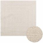 vidaXL Covor „ZIZUR crem aspect iuta pentru interior si exterior GartenMobel Dekor (4010363) Covor