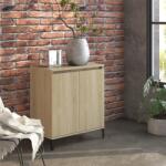 vidaXL Servanta, stejar Sonoma, 60x35x70 cm, PAL GartenMobel Dekor (806079) Comoda