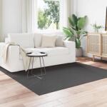 vidaXL Covor patrat antracit 200x200 cm, antiderapant, pentru interior (42022669) Covor