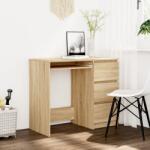 vidaXL Birou, stejar Sonoma, 90 x 45 x 76 cm, PAL GartenMobel Dekor (801376)