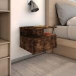 vidaXL Noptiera plutitoare, stejar fumuriu, 40x31x27 cm lemn prelucrat GartenMobel Dekor (815312)