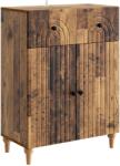 vidaXL Bufet cu sertar Lemn vechi 66 x 34, 5 x 90 cm Lemn prelucrat GartenMobel Dekor (894183) Comoda