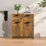 vidaXL Servanta, stejar fumuriu, 60x30x70 cm, lemn prelucrat GartenMobel Dekor (816991) Comoda