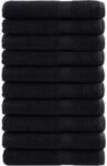 vidaXL Prosoape premium SOLUND 10 buc. negru 100x200 cm 600 gsm GartenMobel Dekor (137439) Prosop