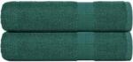 vidaXL Prosoape de dus 2 buc Verde 70x140 cm 360 g/m2 100% bumbac GartenMobel Dekor (136857) Prosop