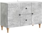 vidaXL Cabinet TV cu sertar Gri Beton 89 x 34, 5 x 60 cm Lemn prelucrat GartenMobel Dekor (894198) Comoda