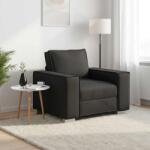 vidaXL Fotoliu Negru 100 cm Piele artificiala GartenMobel Dekor (4105044) Canapea