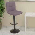 vidaXL Scaun de bar, gri taupe, material textil GartenMobel Dekor (334273)