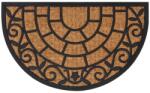 vidaXL Covoras de usa semirotund, 45x75 cm, cauciuc si nuca de cocos GartenMobel Dekor (155884) Pres
