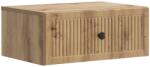 vidaXL Noptiera suspendata stejar artizanal cu sertar, 49 x 34, 5 x 20 cm (897953)