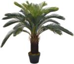 vidaXL Planta artificiala palmier cycas cu ghiveci, verde, 90 cm GartenMobel Dekor (280185)