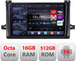 Edotec Navigatie Android Toyota Prius 2015+ Edotec QLED 2K, 16GB RAM, 512GB (KIT-TY50+EDT-E809-2K)