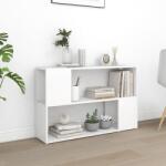 vidaXL Biblioteca, alb, 100x24x63 cm, PAL GartenMobel Dekor (809170) Biblioteca
