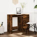 vidaXL Birou, stejar fumuriu, 90x45x76 cm, lemn prelucrat GartenMobel Dekor (815507)