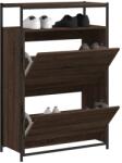 vidaXL Pantofar, stejar maro, 75x34x112 cm, lemn compozit GartenMobel Dekor (840038) Pantofar