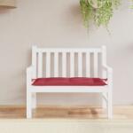 vidaXL Perna banca de gradina, rosu vin, 110x50x7 cm, material oxford GartenMobel Dekor (361820)