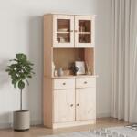 vidaXL Dulap înalt ALTA, 77x35x73 cm, lemn masiv de pin GartenMobel Dekor (3187773) Comoda