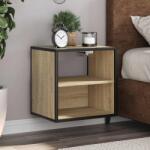 vidaXL Noptiera de perete, stejar sonoma, 40x31x39, 5 cm GartenMobel Dekor (848746)