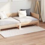 vidaXL Covor dreptunghiular bej 200x80 cm, antiderapant, pentru interior (42022740) Covor