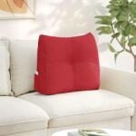 vidaXL Perna pentru spate Rosu 60 x 24 x 50 cm tesatura GartenMobel Dekor (42014395)
