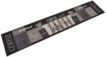 vidaXL Covor de bucatarie lavabil Coffee, negru, 60x300 cm, catifea GartenMobel Dekor (136557) Pres
