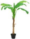 vidaXL Bananier artificial cu ghiveci, verde, 180 cm GartenMobel Dekor (336314)