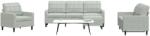 vidaXL Set de canapele cu perne, 4 piese, gri deschis, catifea GartenMobel Dekor (3278361) Canapea