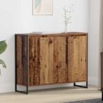vidaXL Dulap lateral Lemn Vechi 96, 5 x 30 x 75 cm Lemn compozit GartenMobel Dekor (886610) Comoda