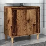 vidaXL Dulap de chiuveta, lemn vechi, 58x33x60 cm, lemn prelucrat GartenMobel Dekor (857114)