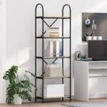 vidaXL Raft pentru carti Stejar sonoma 60 x 30 x 183 cm Lemn compozit GartenMobel Dekor (879906) Biblioteca