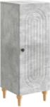 vidaXL Bufet Gri Beton 33 x 34, 5 x 90 cm Lemn prelucrat GartenMobel Dekor (894138) Comoda