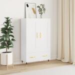 vidaXL Dulap înalt, alb, 69, 5x31x115 cm, lemn prelucrat GartenMobel Dekor (830300) Comoda