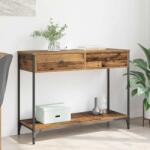 vidaXL Masa de consola Lemn Vechi 100 x 34, 5 x 75 cm Lemn compozit GartenMobel Dekor (882241)