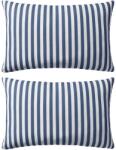 vidaXL Perne de exterior, 2 buc. , bleumarin, 60x40 cm, imprimeu dungi GartenMobel Dekor (132308)
