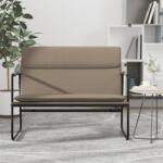 vidaXL Banca, cappuccino, 100x64x80 cm, piele ecologica GartenMobel Dekor (351371)