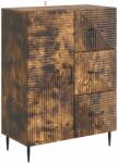 vidaXL Bufet Stejar fumuriu 66 x 34, 5 x 89, 5 cm Lemn prelucrat GartenMobel Dekor (894860) Comoda