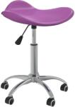 vidaXL Scaun pentru salon spa, violet, piele ecologica GartenMobel Dekor (323691)