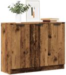 vidaXL Dulap, lemn vechi, 90, 5x30x70 cm, lemn prelucrat GartenMobel Dekor (856842) Comoda