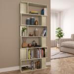 vidaXL Biblioteca/Separator, stejar sonoma 80x24x192 cm lemn prelucrat GartenMobel Dekor (800093) Biblioteca