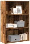 vidaXL Biblioteca, lemn vechi, 80x30x114 cm, lemn prelucrat GartenMobel Dekor (857938) Biblioteca