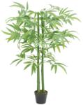 vidaXL Arbore din bambus artificial 384 de frunze 120 cm verde GartenMobel Dekor (358993)