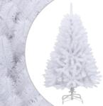 vidaXL Brad de Craciun artificial cu suport si balamale, alb, 120 cm GartenMobel Dekor (357784)