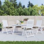 vidaXL Perne de scaun, 4 buc. , taupe, 50x50x7 cm, textil oxford GartenMobel Dekor (361532)