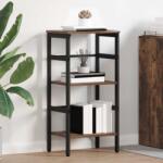 vidaXL Raft pentru carti Stejar fumuriu 40 x 29, 5 x 81 cm GartenMobel Dekor (883900) Biblioteca