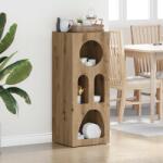 vidaXL Bufet Stejar Artizanal 40 x 35 x 100.5 cm Lemn compozit GartenMobel Dekor (891313) Comoda