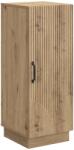 vidaXL Bufet Stejar Artizanal 33 x 34, 5 x 87 cm Lemn prelucrat GartenMobel Dekor (895294) Comoda