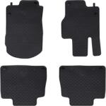 vidaXL Covor pentru masina 4 pcs Negru Cauciuc GartenMobel Dekor (42029140)