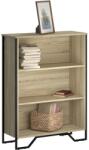vidaXL Biblioteca, stejar sonoma, 80x31x106 cm, lemn prelucrat GartenMobel Dekor (848625) Biblioteca